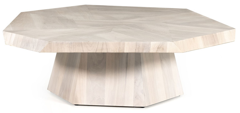 Four Hands Wesson Collection Brooklyn Ashen Walnut Coffee Table