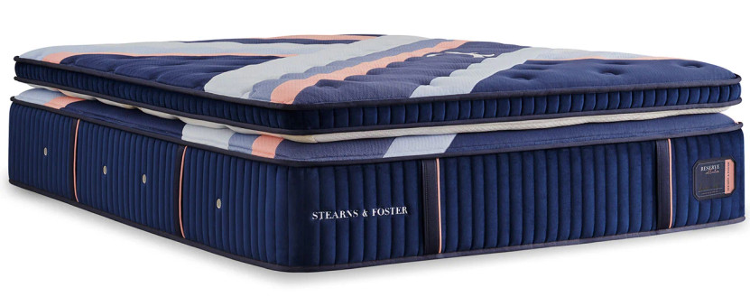 Stearns  Foster Reserve Duet Firm Queen Mattress w Euro Pillow Top
