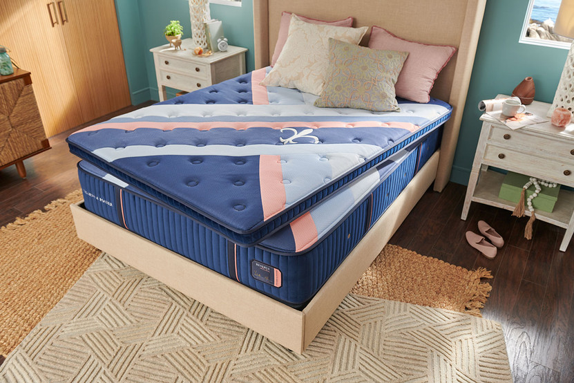 Stearns  Foster Reserve Duet Firm Queen Mattress w Euro Pillow Top