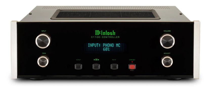 McIntosh Black 2-Channel Controller Preamplifier