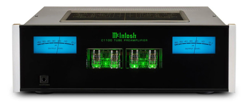 McIntosh Black 2-Channel Vacuum Tube Preamplifier