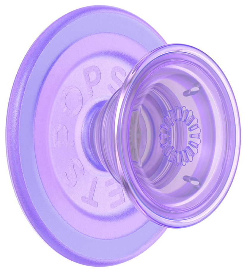 PopSockets Lavender Translucent Round PopGrip for MagSafe