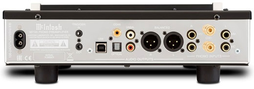 McIntosh Black 2-Channel Solid State Phono Preamplifier
