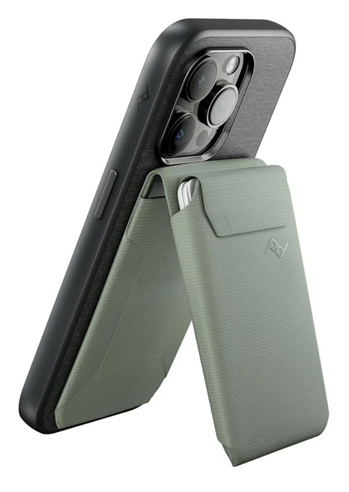 Peak Design SlimLink Mobile Stand Wallet in Sage
