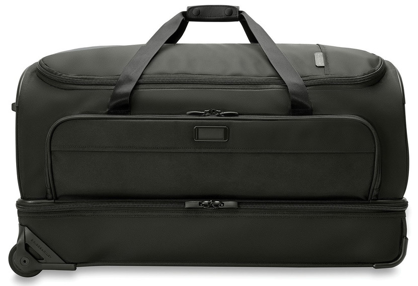 Briggs  Riley Baseline Black Large 2-Wheel Duffle