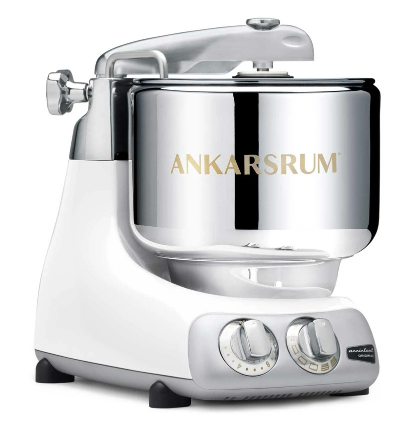 Ankarsrum AKM 6230 7 Qt. Gloss White Original Stand Mixer