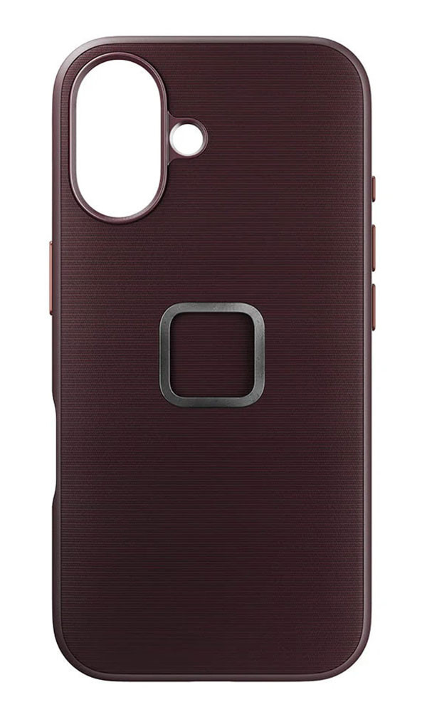 Peak Design Everyday Fabric Case for iPhone 16 in Eclipse