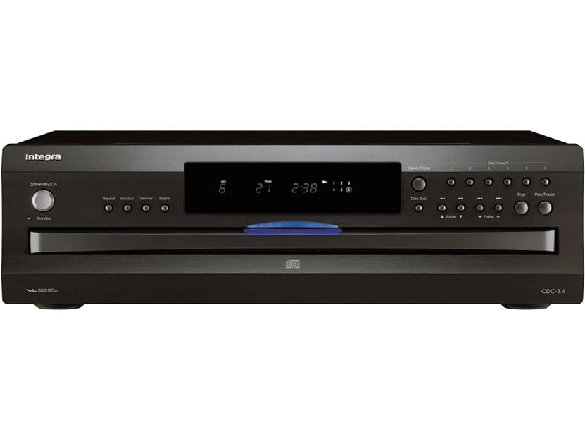Integra Black 6-Disc Carousel Changer