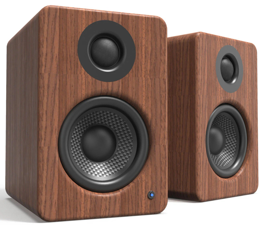Kanto YU2 Powered Walnut Desktop Speakers Pair