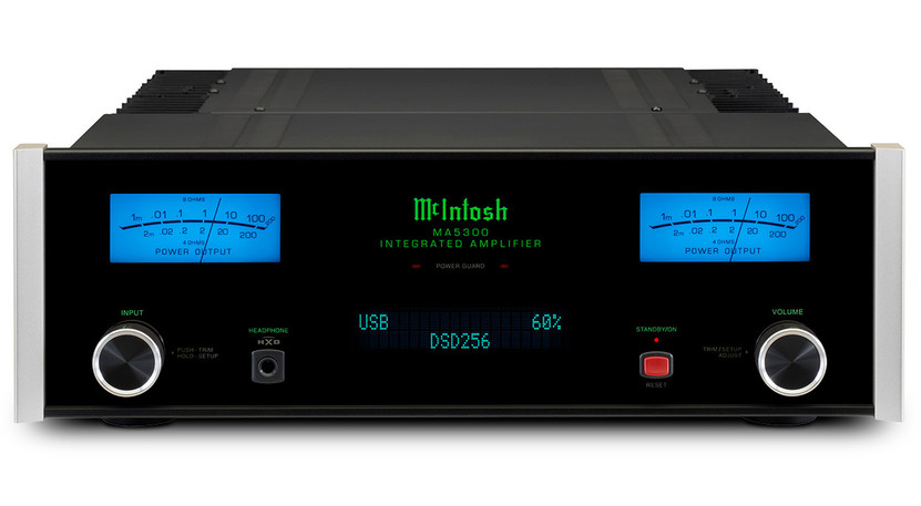 McIntosh Black MA5300 2-Channel Integrated Amplifier