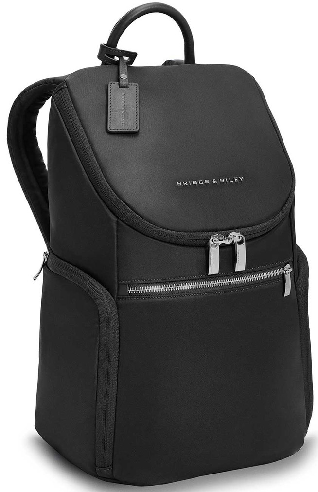 Briggs  Riley Rhapsody U-Zip Backpack in Black