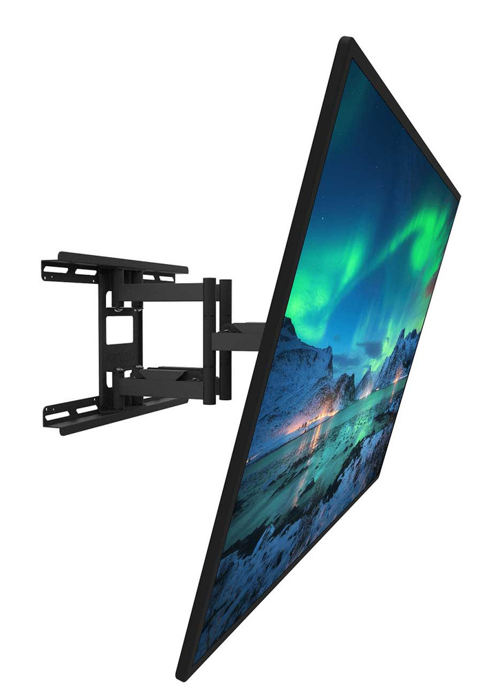 Kanto Full Motion Anti-Theft Wall Mount For Flat Panel TVs 37in - 65in