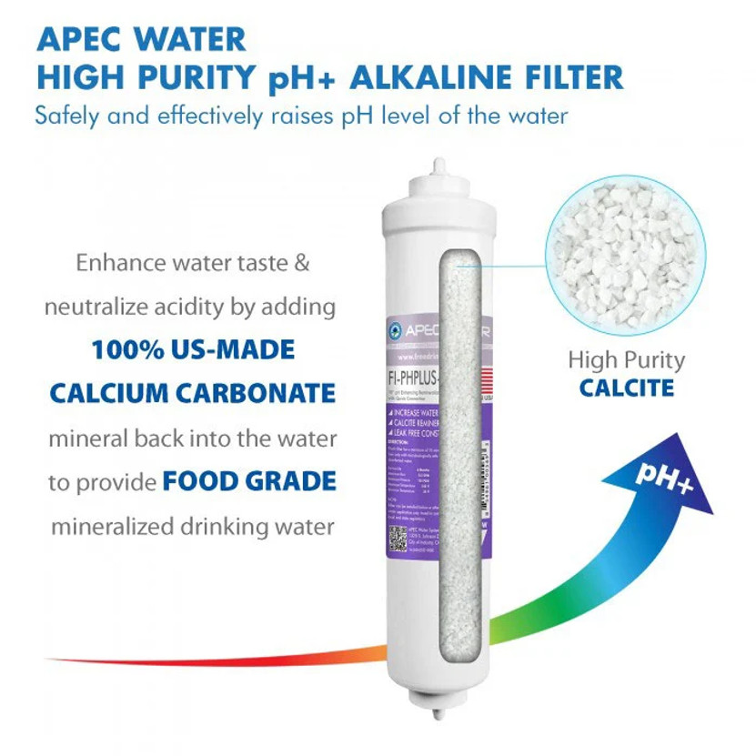 APEC Water 10 High Purity pH Calcium Carbonate Re-Mineralization Inline Filters