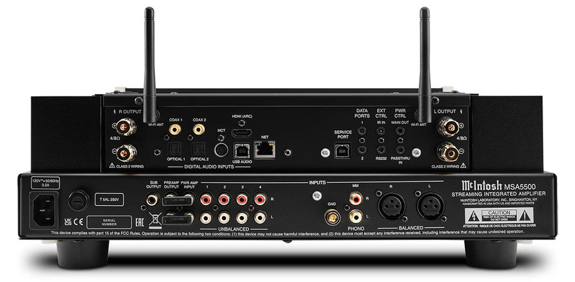 McIntosh 2-Channel Streaming Integrated Amplifier