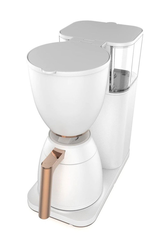 Cafe Specialty Drip 10-Cup Matte White Coffee Maker w Thermal Carafe