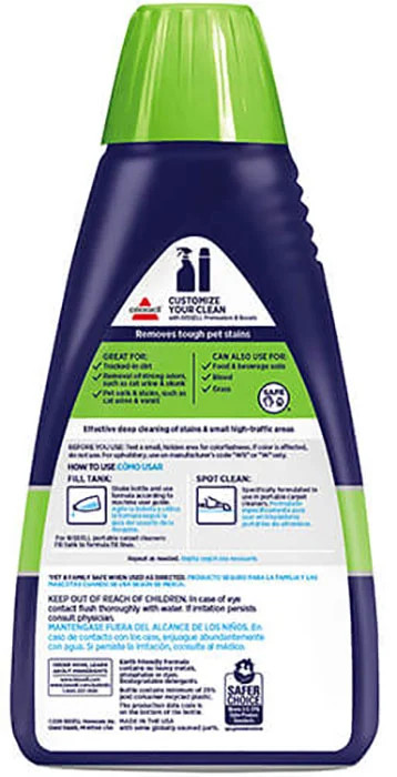 Bissell 32 Oz PET Spot  Stain Portable Carpet Cleaning Formula