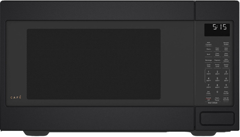 Cafe Countertop Convection Microwave Oven 1.5 Cu. Ft. in Matte Black