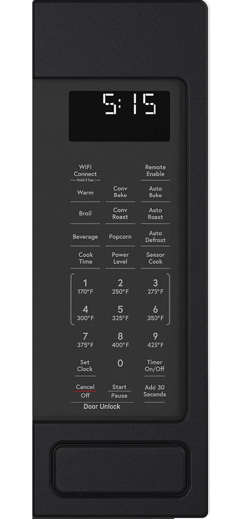 Cafe Countertop Convection Microwave Oven 1.5 Cu. Ft. in Matte Black