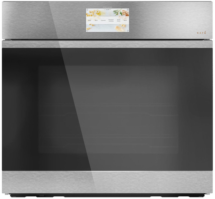 Cafe Minimal Series 30 Stainless Steel Built-In Single Electric Convection Wall Oven