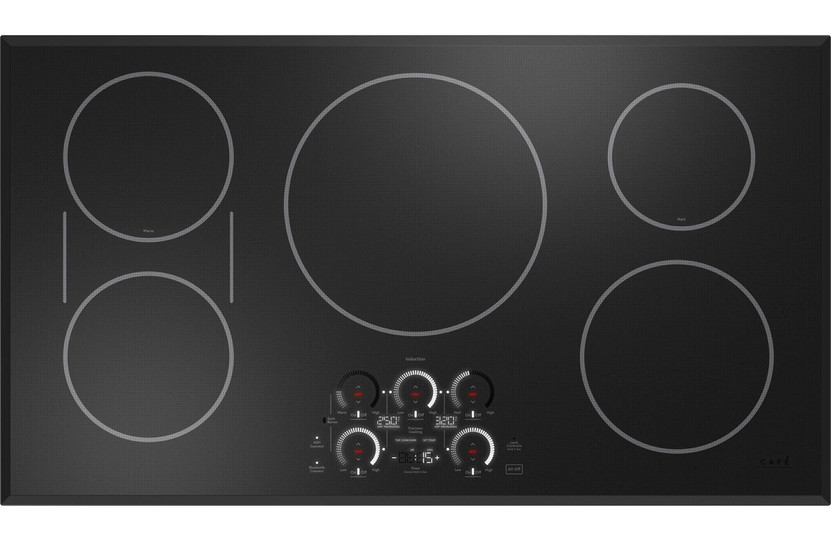 Cafe ADA 36 Black Built-In Touch Control Induction Cooktop