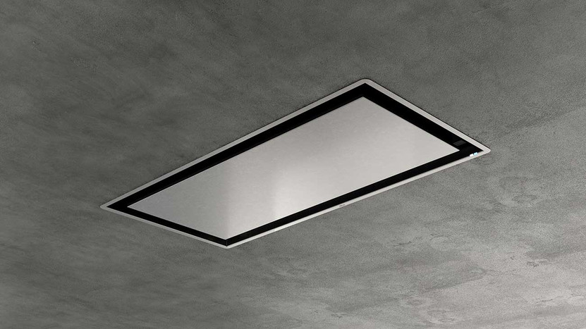 Elica Cielo Ceiling Hood 40-Inch in Stainless Steel
