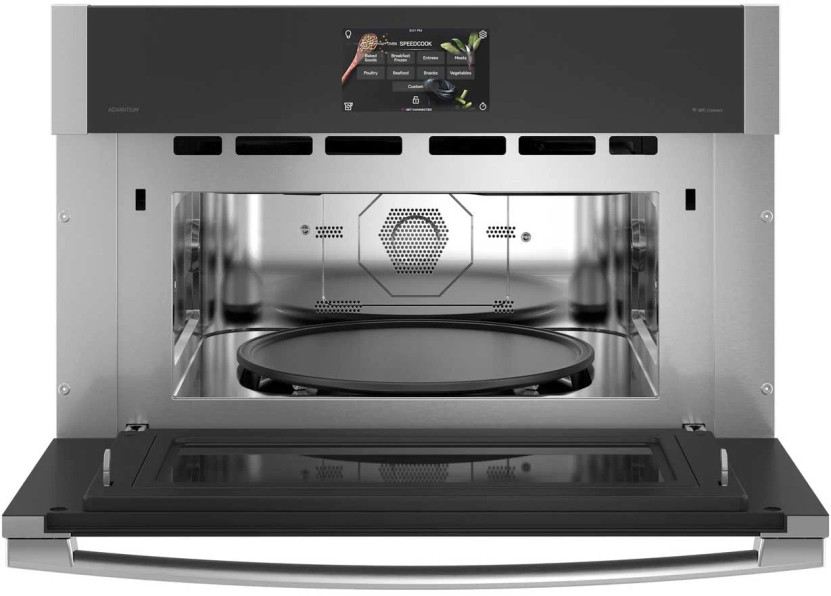 GE Profile Single Wall Oven with 120V Advantium Technology 30-Inch in Stainless Steel