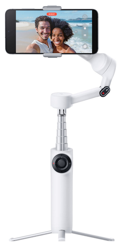 Insta360 Flow 2 Gimbal AI Tracker Bundle in Summit White