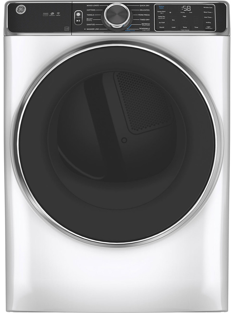 GE Profile Gas Dryer 7.8 cu. ft. Smart Front Load in White