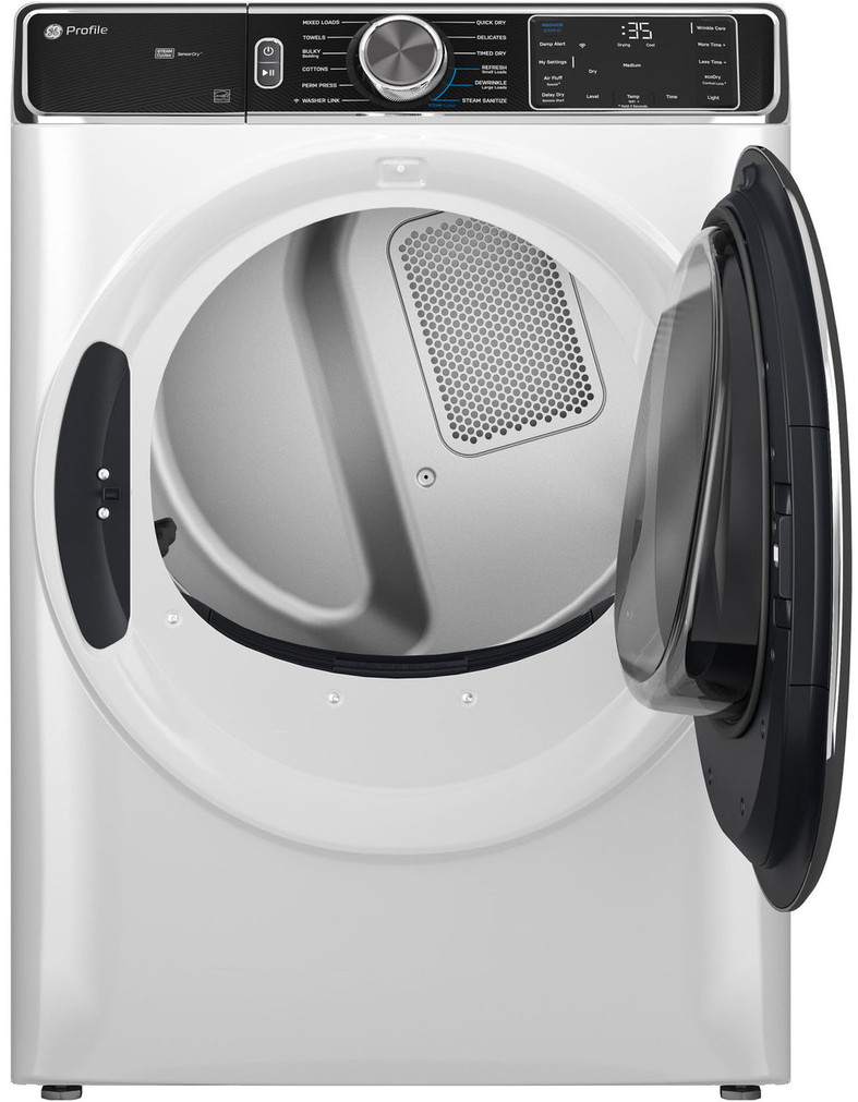 GE Profile Gas Dryer 7.8 cu. ft. Smart Front Load in White