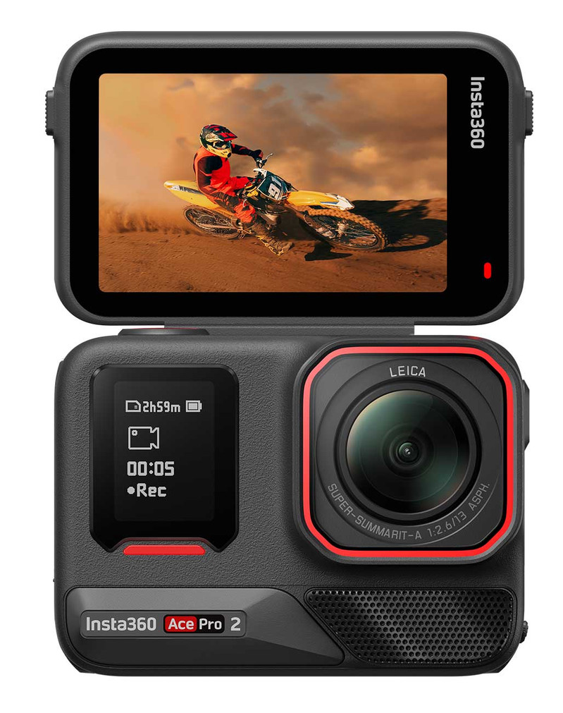 Insta360 Ace Pro 2 Action Camera Standard Bundle w 2 Batteries