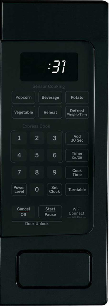 GE Profile Countertop Microwave Oven 1.1 Cu. Ft. in Black