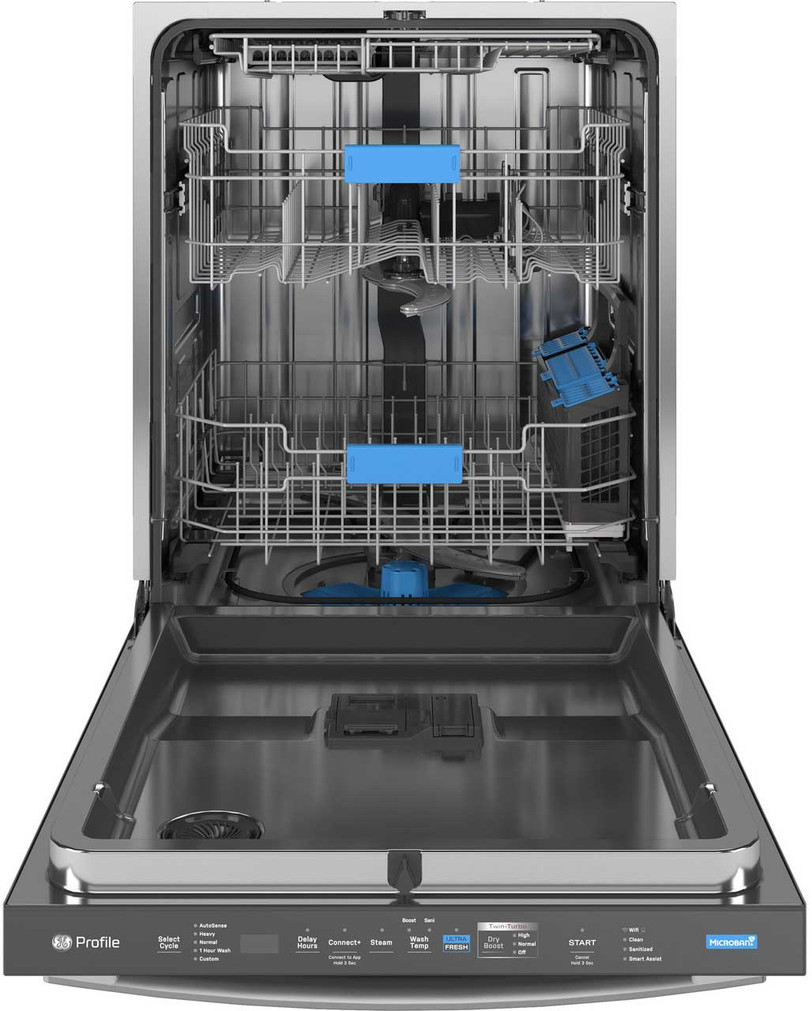GE Profile UltraFresh System Dishwasher 24-Inch in Stainless Steel