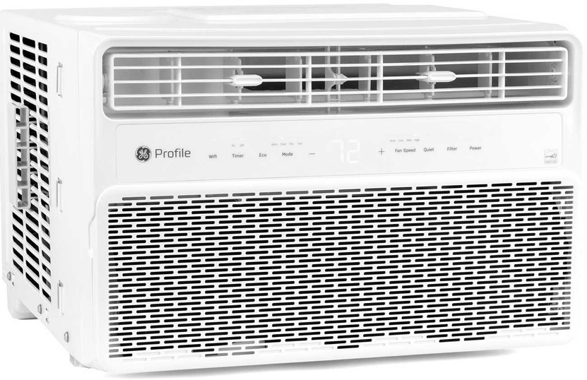 GE Profile Inverter Smart Ultra Quiet Window Air Conditioner 10,000 BTU 115V in White