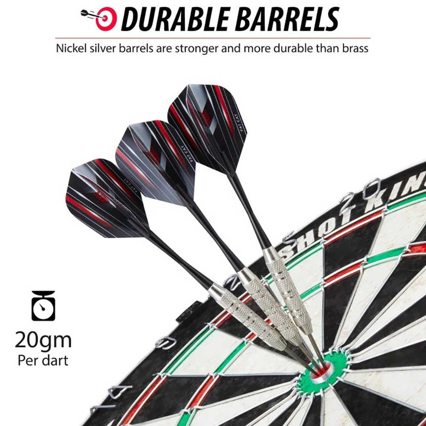 Fat Cat Darts In a Jar Steel Top 20 Grams 21-Count