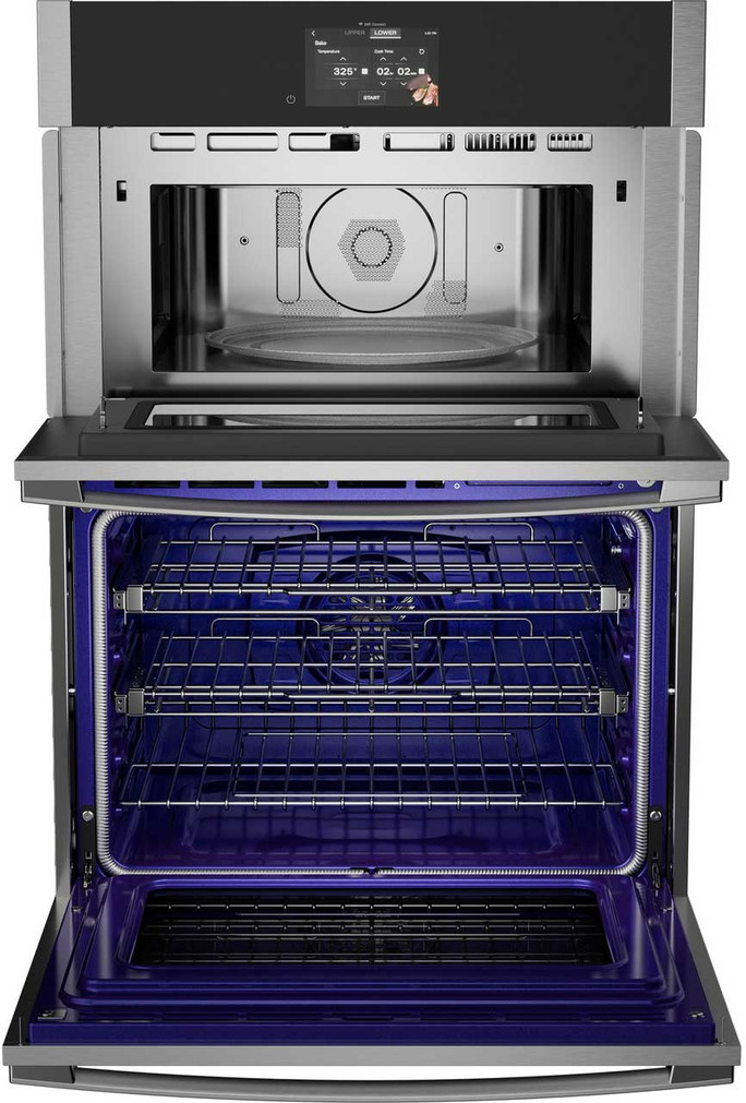 GE Profile Combination Double Wall Oven 30-Inch in Stainless Steel