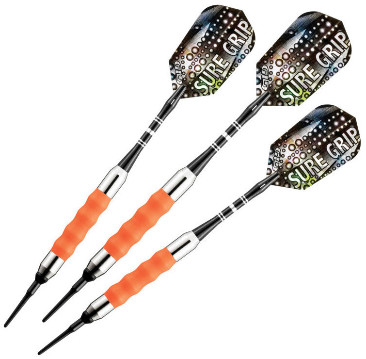 Viper by GLD Products Darts Sure Grip Soft Tip 18 Grams in Orange 3 Pack