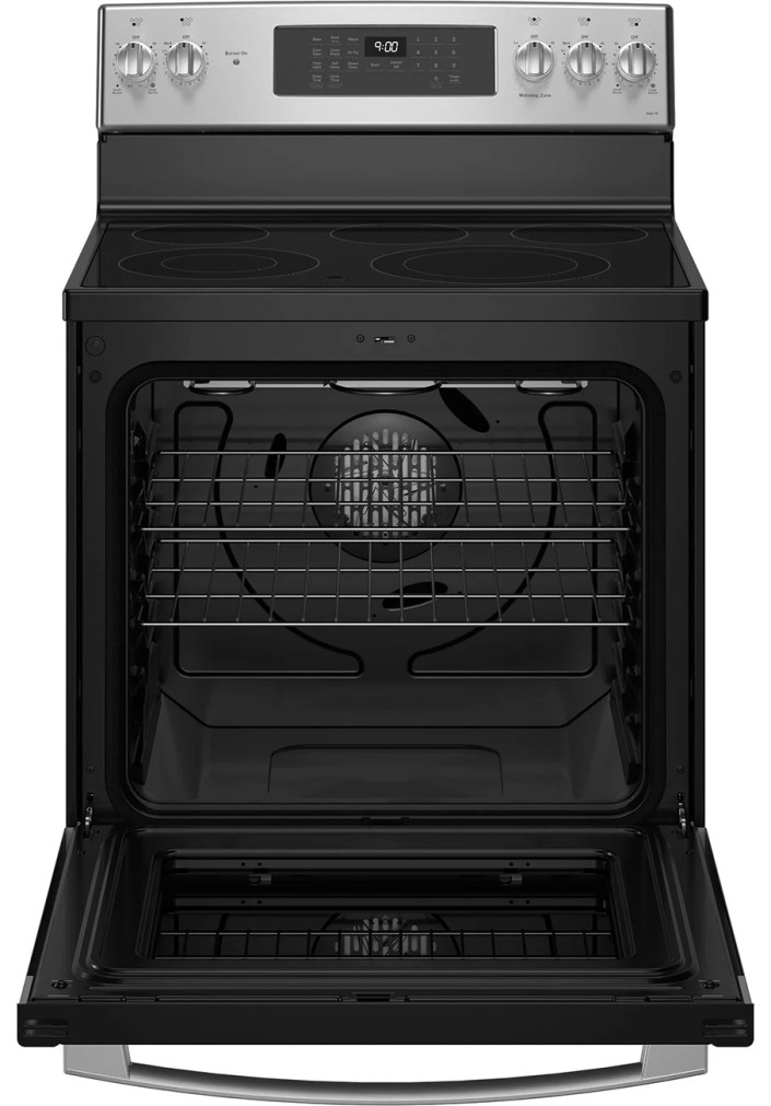 GE Profile Electric Range 30 In. Smart With Air Fry in Fingerprint Resistant Stainless Steel