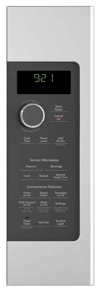 GE Profile 2.1 Cu. Ft. Stainless Steel Over-The-Range Sensor Microwave Oven (1)