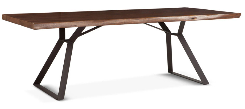 Home Trends  Design 80 Walnut London Loft Dining Table