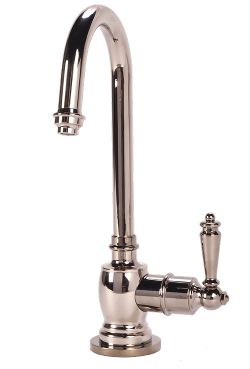 BTI Aqua-Solutions Traditional C-Spout Cold Only Brushed Nickel Filtration Faucet