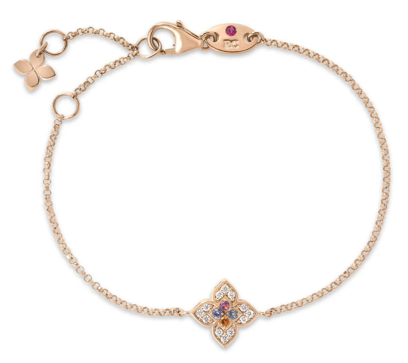 Roberto Coin Venetian Princess Carnival Bracelet in 18K Rose Gold