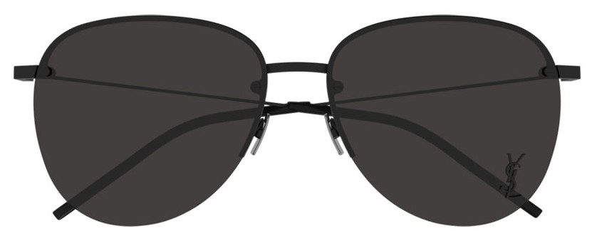 Saint Laurent Monogram SL 328K M Sunglasses Black Lenses, 61mm