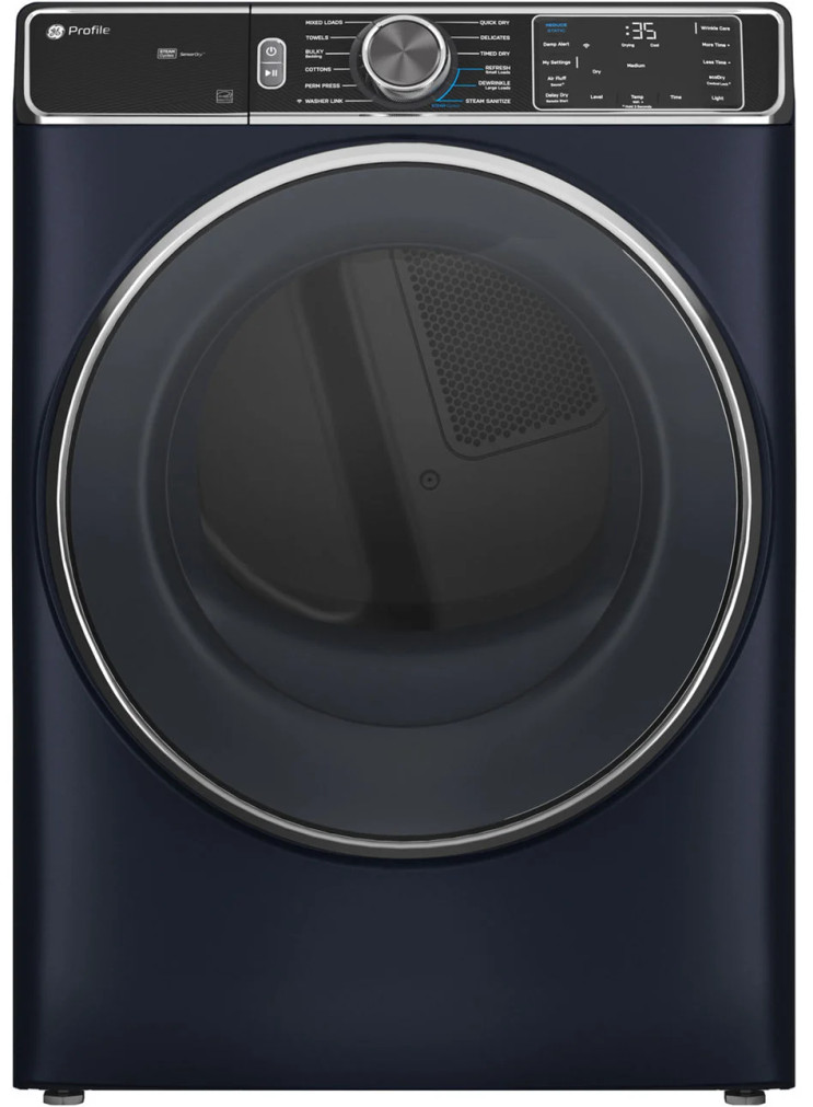 GE Profile Electric Dryer 7.8 cu. ft. Smart Front Load in Sapphire Blue