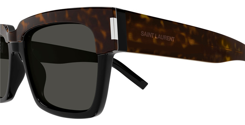 Saint Laurent Corner Angle Sunglasses 54mm with Grey Lenses
