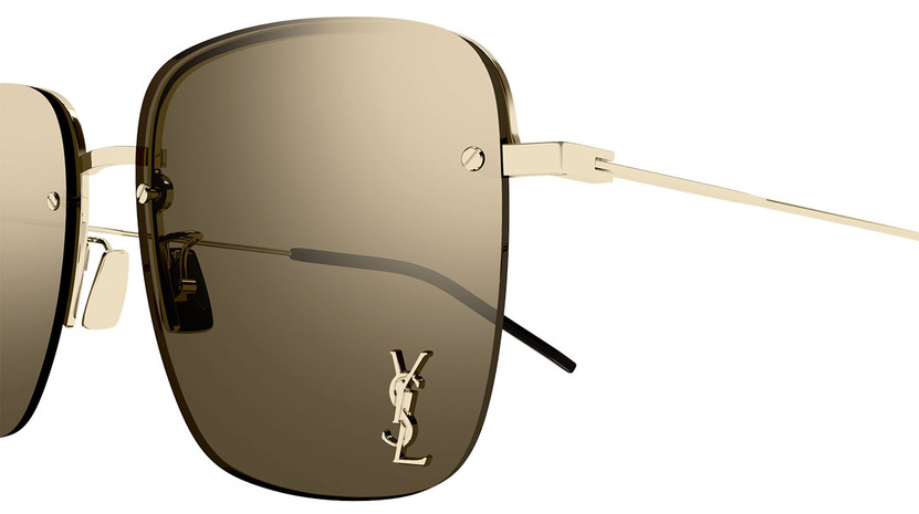 Saint Laurent Sunglasses Monogram 58mm with Brown Lenses