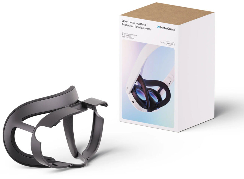 Meta Quest 3 Open Facial Interface
