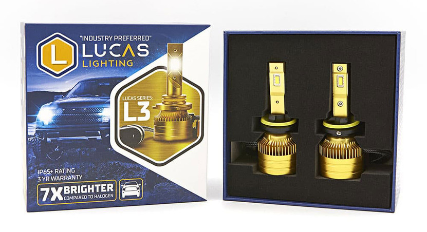 Lucas Lighting L3 Series 9004 Replacement LED Headlight Bulbs