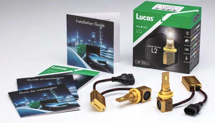 Lucas Lighting L2 Series 5202 Replacement LED Headlight Bulbs