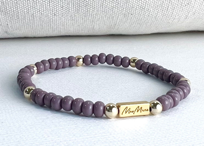 MaeMarie Wraps Harmony 4mm Gold Bracelet