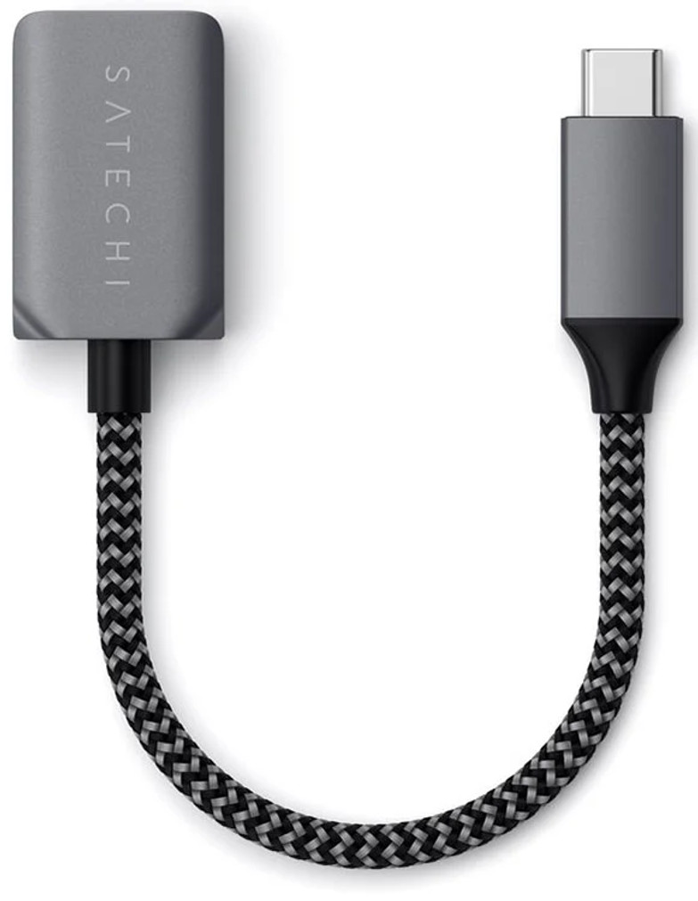 Satechi Space Gray USB-C To USB 3.0 Adapter Cable
